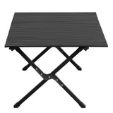 Rectangle Portable Carbon Steel Camping Table